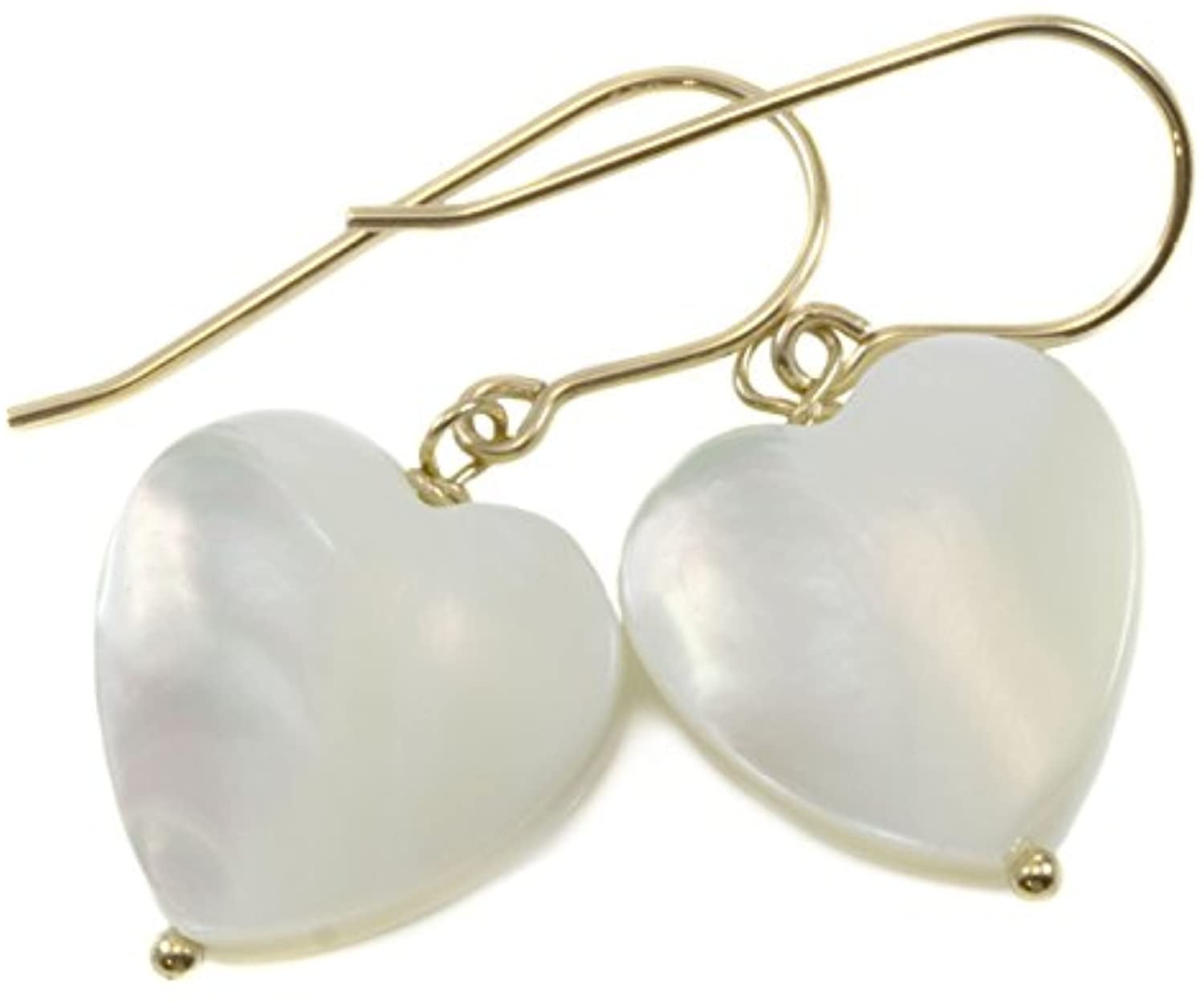 1/4 Cttw. Jewel Tie Solid 10k White Gold Round Diamond Heart Dangle Screwback Earrings 