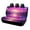 style-2, variant on Tropical Flamingo Sunset Car Rear Seat Cover, Suitable for Automobiles SUV、 General Motors Back Seat Protectors for Cars, Trucks
