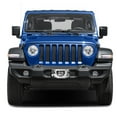 thumbnail image 4 of Jeep Grill Logo on Beach Ocean Palm Trees Graphic Silver Aluminum License Plate, 4 of 6