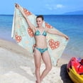 thumbnail image 7 of GZHJMY Terracotta Heart Beach Towel Quick Dry Absorbent Bath Towels Sandproof Lightweight Towel for Gym Yoga Sports Swimming - 31x71in Bath Towels, 7 of 7