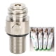 thumbnail image 1 of Válvula de refresco, galvanoplastia plateada M18x1.5 TR21-4 Accesorios de refresco Válvula de cilindro de refresco Valor excepcional, 1 of 10