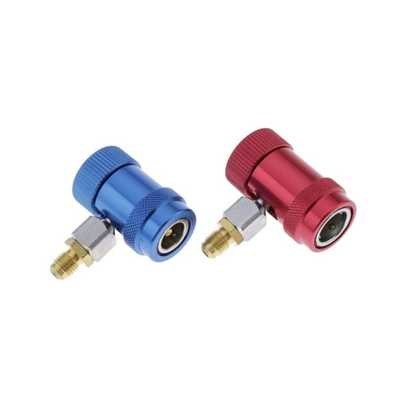 2PC R1234yf Air Conditioning Connector Quick Adapter