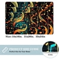 thumbnail image 2 of Note Polyester Non-Slip Indoor Carpet Kitchen Mat - Machine Washable Door Rug Chair Mat, 2 of 6