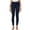 19# Navy, variant on Thermal Fleece Lined Leggings for Women Warm Thick High Waisted Tummy Control Workout Soft Yoga Pants for Cold Winter Navy L