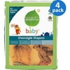 Seventh Generation - Overnight Baby Diapers Size 4, 24 ct (Pack of 4)