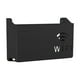 thumbnail image 2 of Caja de almacenamiento para router de pared | Instalación sin taladros | Organizador de plástico para módem wifi doméstico y cables | Opciones de color: blanco, negro, gris, rosa y azul, 2 of 6
