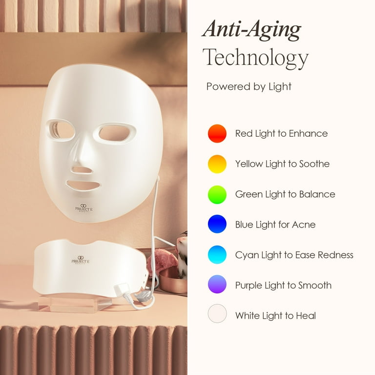 Free Shipping! Project E Beauty LightAura Plus, LED Mask 7