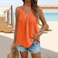 thumbnail image 2 of Enridrech Womens Tank Tops Fashion Sleeveless Summer Comfort V Neck T Shirts Casual Loose Tunic Blouses for Women, 2 of 7
