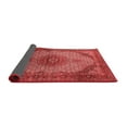 thumbnail image 2 of Ahgly Company Indoor Round Medallion Red Traditional Area Rugs, 4' Round, 2 of 4