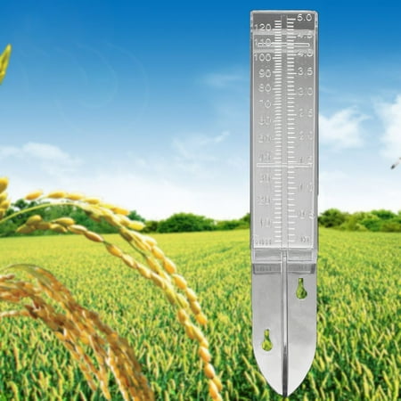 

Chicmine Rain Gauge Durable Weather-resistant Waterproof Easy to Read Accurate Water Meter for Garden