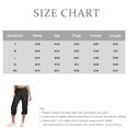 thumbnail image 3 of Women's Workout Capris Cinch Bottom Adjustable Breathable Cargo Pants Drawstring Elastic Waist Quick Dry Pull on Cropped Pants with Pockets Army Green S, 3 of 8