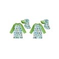 thumbnail image 2 of BemeyourBBs Newborn Baby Boys Girls One Piece Swimsuit with Hat Infant Bathing Suit UPF 50+ Rash Guard Zipper Swimwear Long Sleeve Fishing Duck Printed Summer Beachwear, 2 of 9