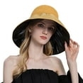 thumbnail image 2 of Chapeau de Soleil Extérieur pour Femmes, Protection Solaire, Double Face, Grand Bord, 2 of 7