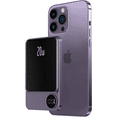 thumbnail image 1 of 10000mAh Magnetic Power Bank LED Display, 20W PD Fast Charging Wireless Portable Charger for iPhone, 1 of 7