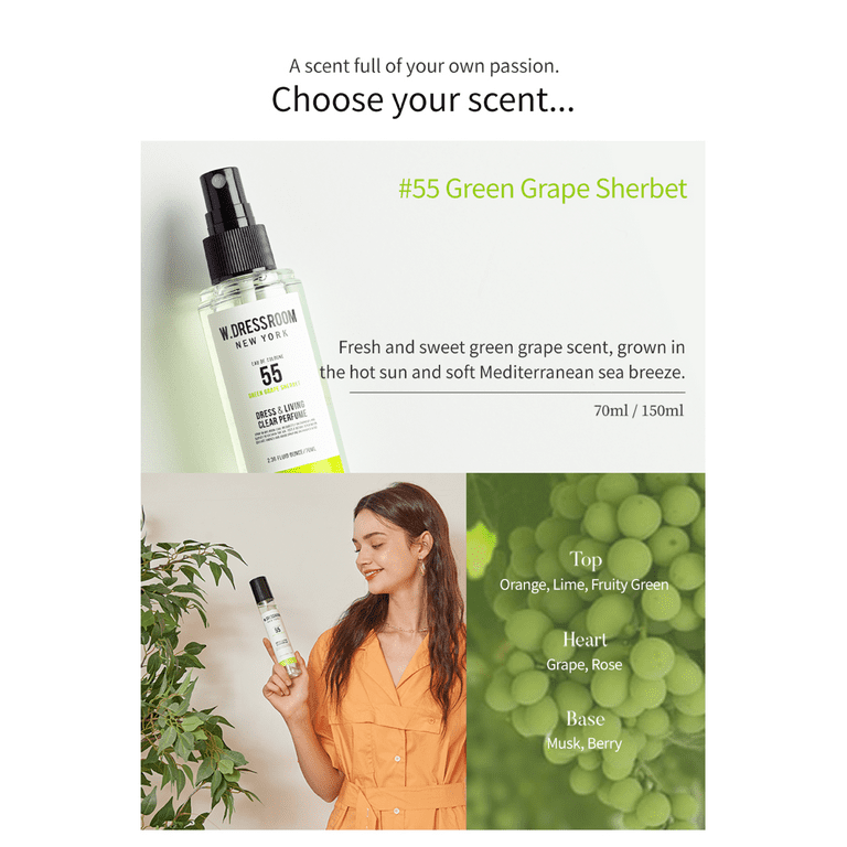 Green Grape Sherbet Dress Living Clear Perfume