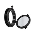 thumbnail image 2 of Speravity Ojo de buey para barco Orificio de puerto de kayak Anti-óxido 4 mm Vidrio templado Sellado de goma Apertura a prueba de fugas Bombillas para automóviles Negro, 2 of 6