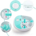 thumbnail image 4 of All in one Foot spa Bath Massager safest with Heat, HF Vibration, O2 Bubbles red Light FB10GN, 4 of 7