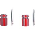 thumbnail image 5 of Jx Mini Screwdriver Dual Purpose Screwdriver, Cross And Peace Screwdriver Head Multifunctional Screwdriver Repair Tool Mini Screwdriver (red) (3pcs), 5 of 5