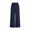 Navy, variant on Paiwinds Women's High Waisted Wide Leg Suit Pants with Pockets, Solid Color Straight Tube Trousers, Casual & Office Wear, Multiple Colors