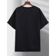 thumbnail image 2 of Camiseta creativa de algodón para hombre: camiseta informal de manga corta con cuello redondo para verano, actividades al aire libre y tiempo libre., 2 of 6