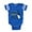 Royal Blue, variant on CafePress - Drinkingbuddy - Cute Infant Baby Football Bodysuit