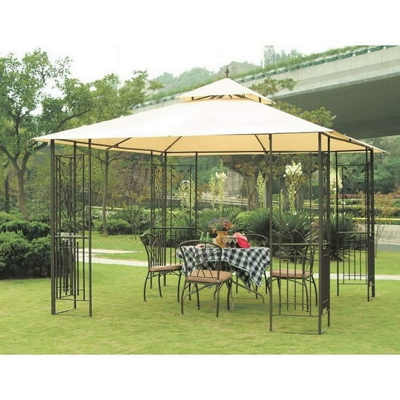 Garden Winds Replacement Canopy Top for Leaf Gazebo - Riplock 350