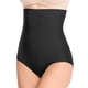 thumbnail image 3 of Bragas de mujer Calzoncillos sin costuras de cintura alta Braguita moldeadora de control de abdomen, Negro, 3XL Vogacara AP002528-04, 3 of 5