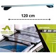 thumbnail image 4 of Barras Porta Equipaje Para Camioneta De Aluminio 120cm Viaje gris, 4 of 7