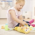 thumbnail image 6 of Melissa & Doug Mine to Love Changing & Bathtime Play Set for Dolls – Diapers, Pretend Shampoo,Wipes, Towel,  More (19 pcs), 6 of 9