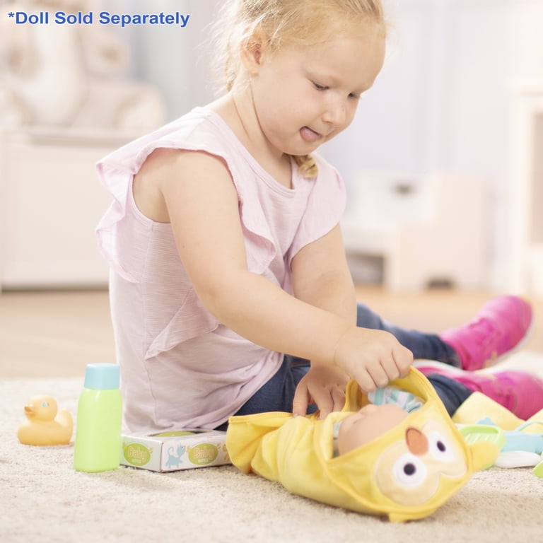 Melissa & Doug Mine to Love Doll Changing & Bathtime Set, 19 Pieces photo 6