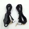 thumbnail image 3 of Cable de audio de Reemplazo Inteprter con Micrófono de 2,5 mm y Control de volumen 1,2 metros, 3 of 6