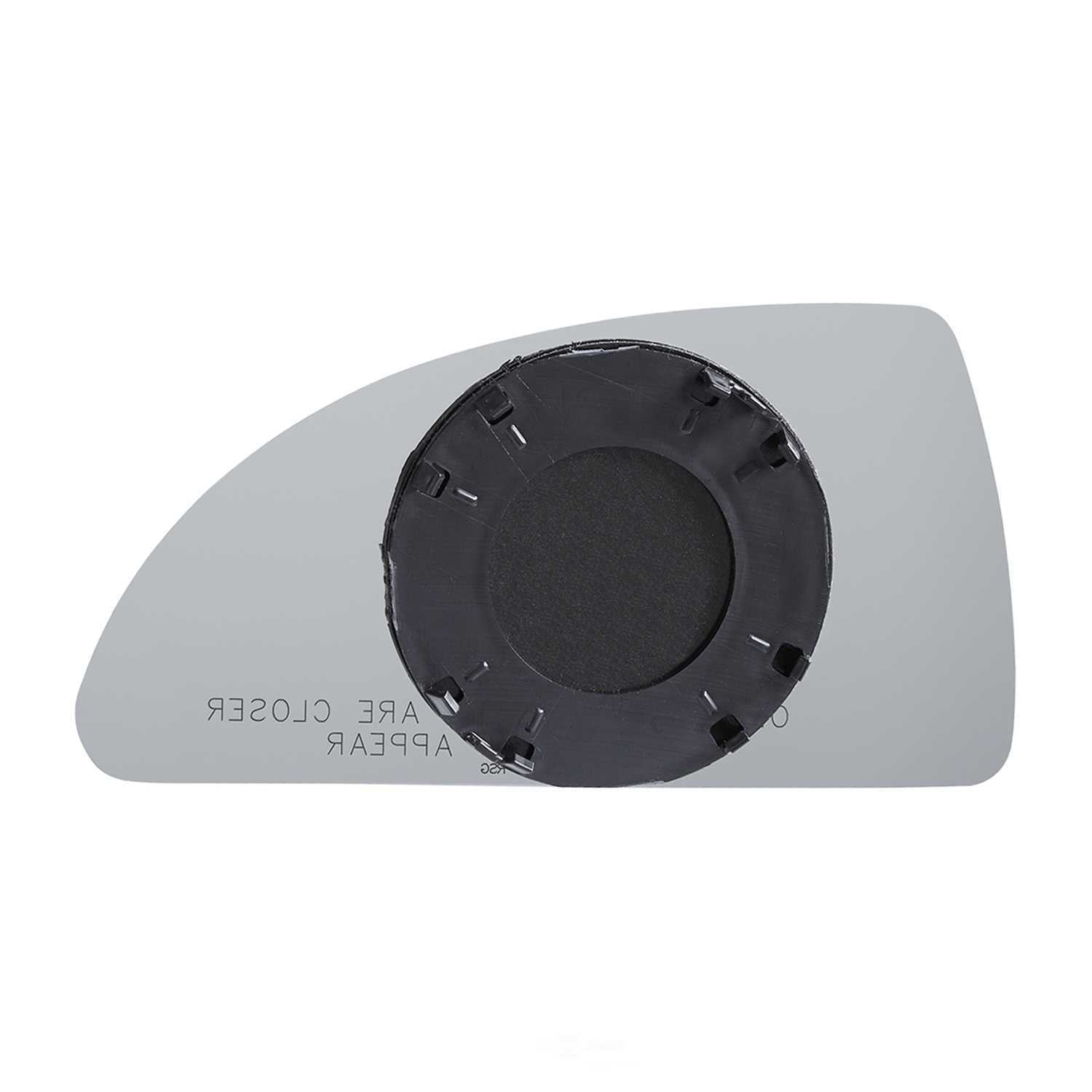 Burco Side View Mirror Replacement Glass with Motor Mount Plate - Clear Glass - 5163RSG