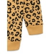 thumbnail image 3 of Garanimals Toddler Girl Printed Fleece Sweatshirt with Long Sleeves, Sizes 2T-5T, 3 of 3
