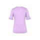 thumbnail image 3 of Blusa Danila André Badi violeta Mediana escote redondo mangas cortas con olanes decorativos estampado frontal 27-2139, 3 of 5