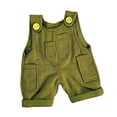 thumbnail image 5 of LeeQinersw Doll Clothes Romper Doll Outifits Soft for Little Girls Detachable Stylish Gifts Green, 5 of 9