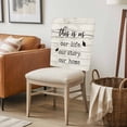 thumbnail image 6 of Farmhouse Butterfly Chair Back Covers, Removable Chair Covers for Dining Chairs Set of 6, Washable Chairs Slipcovers Back Seat Protector for Wedding Party 19"x20", 6 of 9
