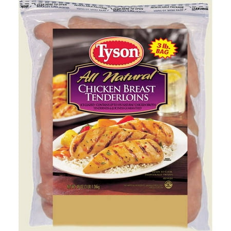 Tyson: Iqf Boneless Skinless Chicken Breast Tenderloins, 48 Oz
