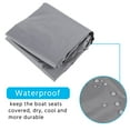 thumbnail image 5 of Boat Cover, Outdoor Waterproof Pontoon Captain Boat Bench Chair Cover, Chair Protective Covers, 5 of 10