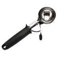 thumbnail image 1 of EIMELI Ice Cream Scoop - Heavy Duty Ice Cream With Comfortable Non-Slip Handle  Easy Release Metal Ice Cream Scoop Kitchen Tool For Cookie Dough  Gelat, 1 of 9