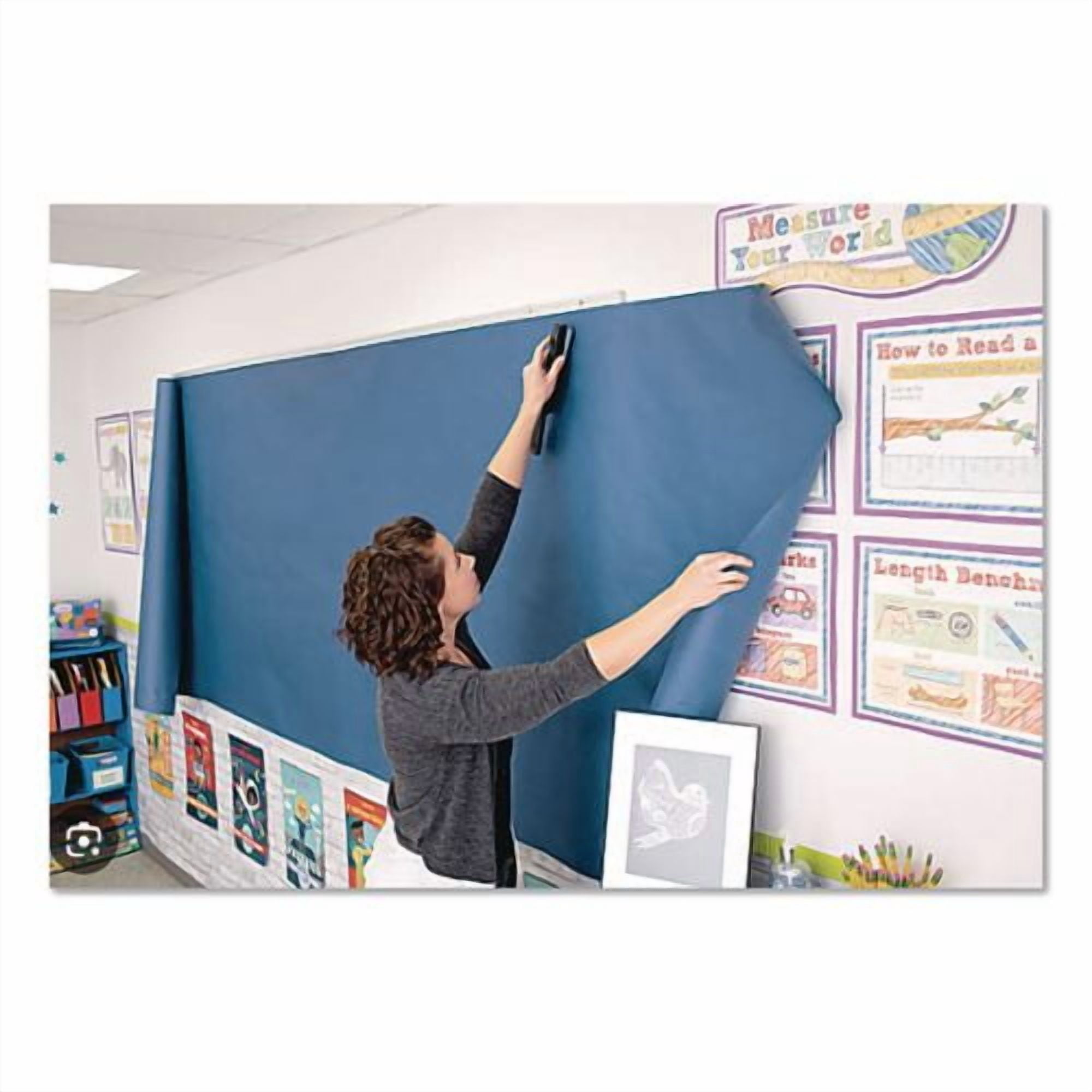 Rainbow Duo-Finish Colored Kraft Paper, 35 lb Wrapping Weight, 36" x 1,000 ft, Royal Blue | Bundle of 2