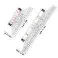 thumbnail image 4 of Miangastore Règle de Dessin en Plastique pour Usage Domestique 2 Pcs, 4 of 9