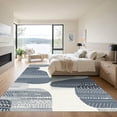 thumbnail image 3 of ODIKA 2'x3' Machine Washable Non-Slip Area Rug, Abstract Gray High Traffic Rug, Gray, 1055563, 3 of 7