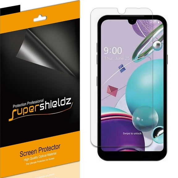 [6-Pack] Supershieldz for LG K31 / K31 Rebel Screen Protector, Anti-Glare & Anti-Fingerprint (Matte) Shield