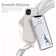 thumbnail image 2 of iPhone 11 Case,Ultra Slim Fit iPhone Case Liquid Silicone Gel Cover with Full Body Protection Anti-Scratch Shockproof Case Compatible with iPhone 11 6.1 inch, [Upgraded Version] (Stone), 2 of 5