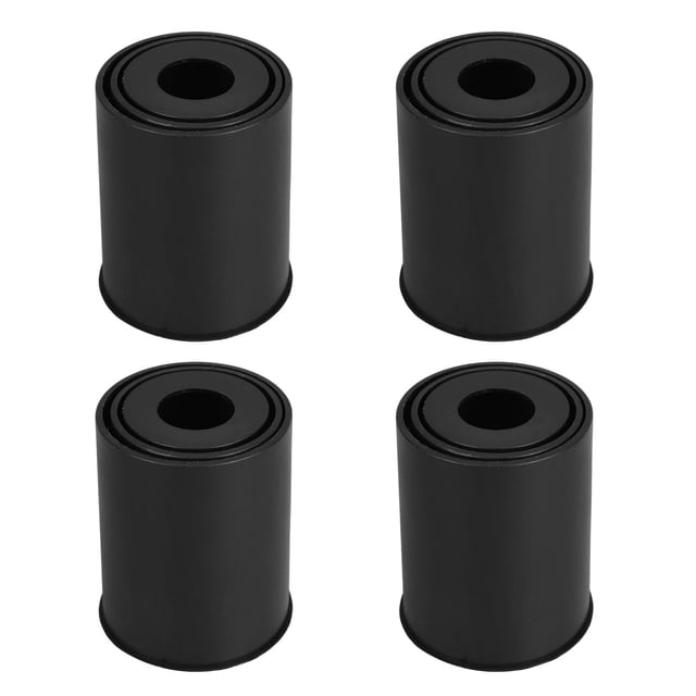OUNONA 4Pcs Black Plastic Dust Cover for Cylinder Lift Enhances Stability for Gamers