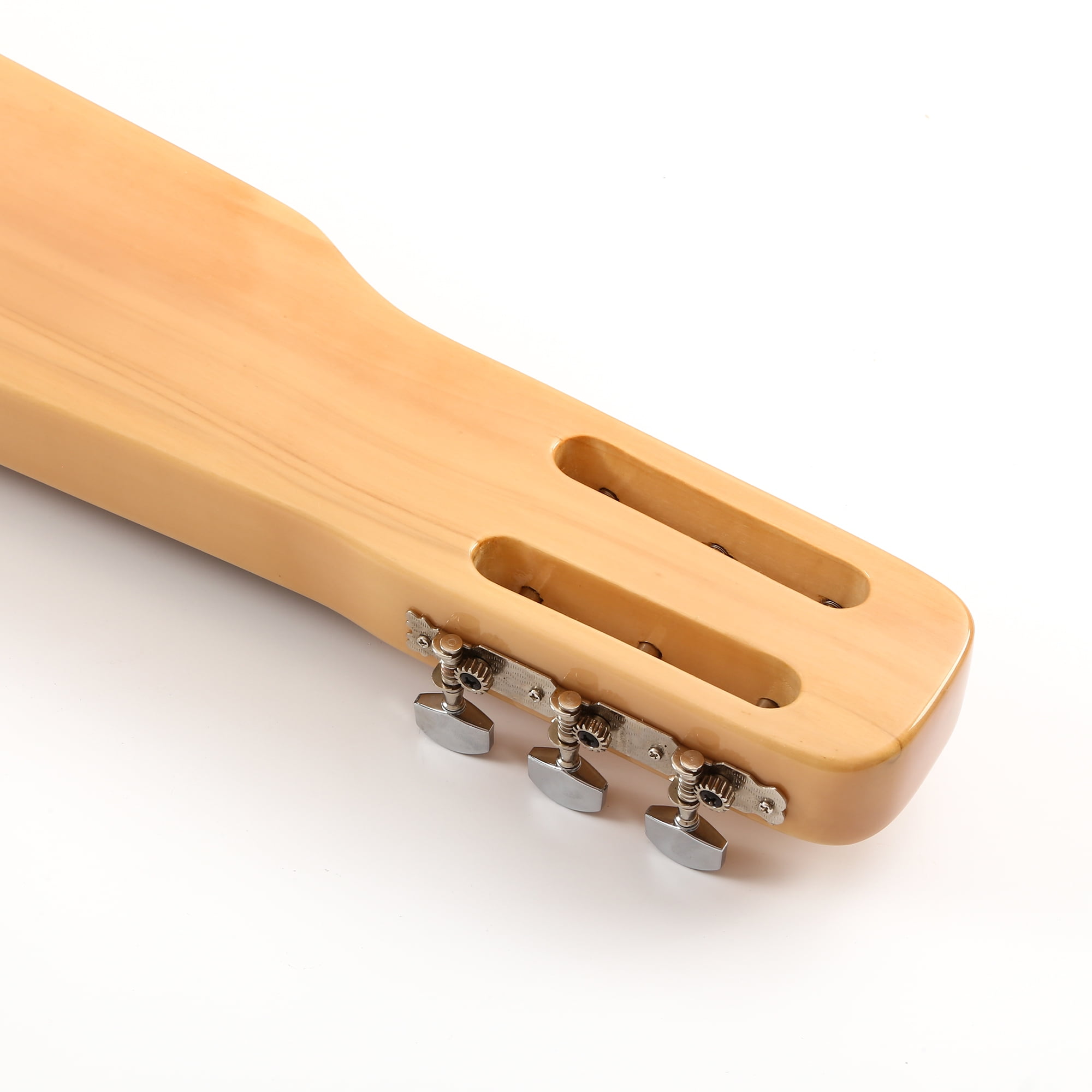 Batking Lap Steel Guitar Slide 6 String Slotted Headstock Natural Color