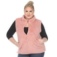 thumbnail image 1 of White Mark Women's Zip Up Sherpa Vest, 1 of 1