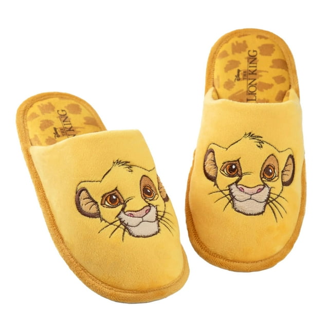 The Lion King Womens Simba Mule Slippers