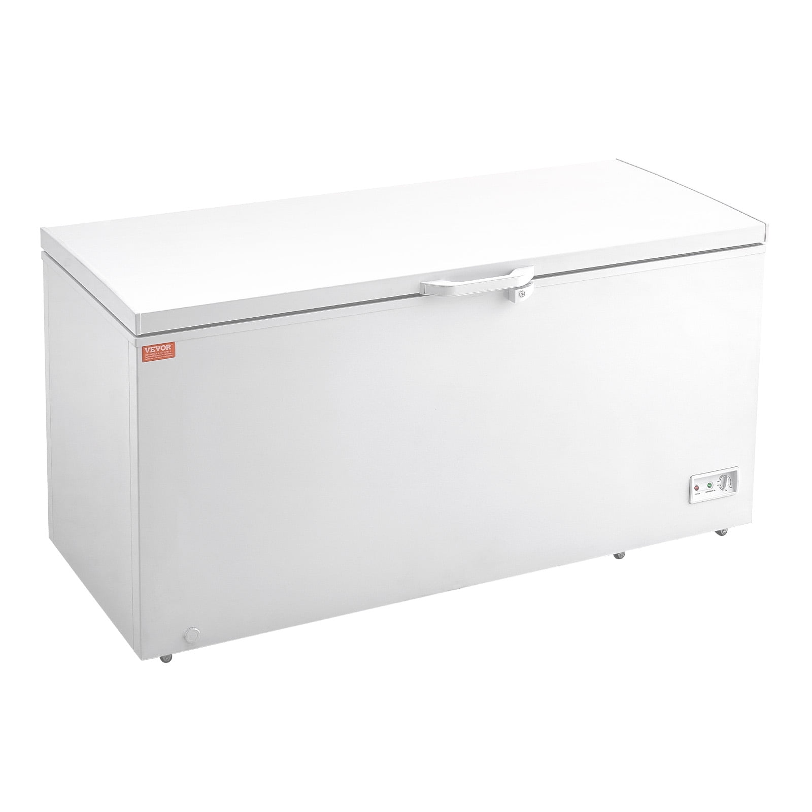 VEVOR Chest Freezer, 17 Cu.ft Freestanding Top Open Door Commercial Chest Freezers, Large Deep Freezer with 4 Removable Baskets, Locking Lid, Adjustable Temp for -18.4℉-10.4℉/32℉ to 50℉