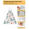 thumbnail image 3 of Towel Hanging Bathroom Microfiber Cloth Cleaning Dish Absorbent Kitchen for Towel Hand Color Water Coral, 3 of 6